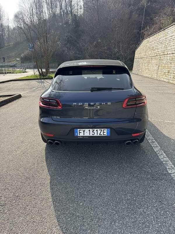 Usata Porsche Macan S 250 CV (183 kW) 2014 Blu/azzurro SUV