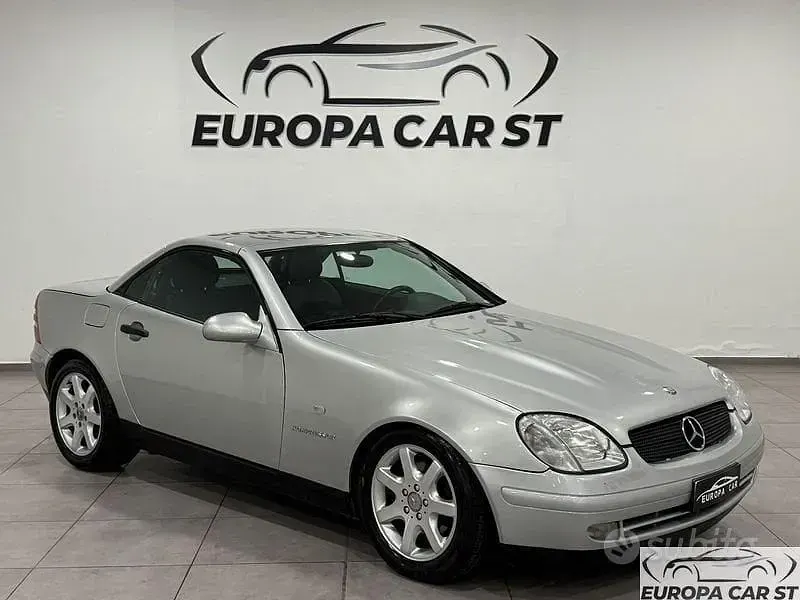 Usata Mercedes SLK200 192 CV (141 kW) 1998 Grigio Cabrio