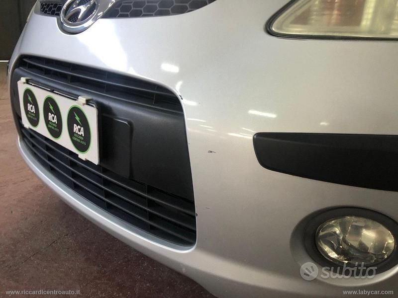 Usata Hyundai i10 Style 65 CV (47 kW) 2009 Argento Utilitaria