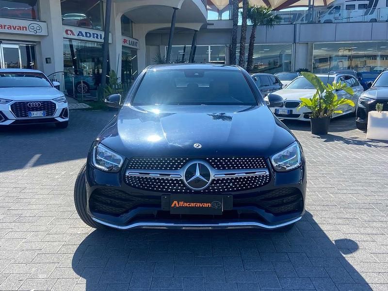 Usata Mercedes GLC220 Premium 194 CV (142 kW) 2023 Blu/azzurro Coupé
