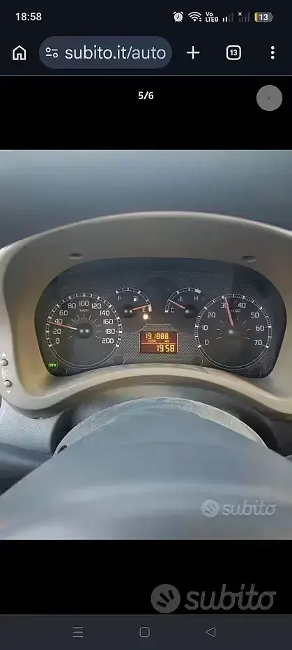 Usata Fiat Panda 60 CV (44 kW) 2004 Utilitaria