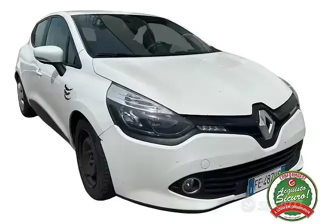 Usata Renault Clio IV Zen 75 CV (55 kW) 2016 Bianco Berlina