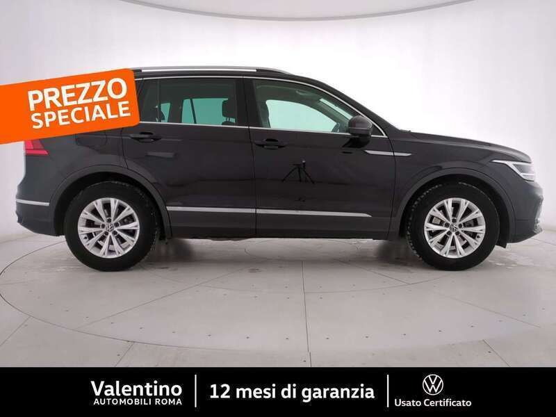 Usata VW Tiguan Life 150 CV (110 kW) 2022 Nero SUV