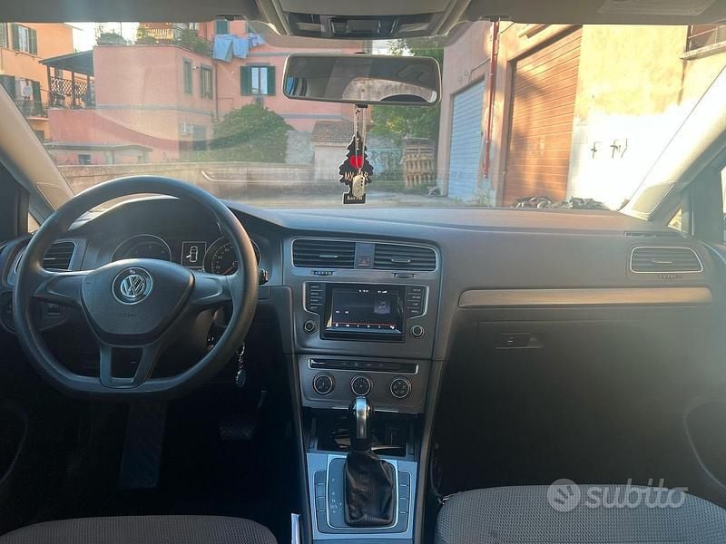Usata VW Golf VII S 115 CV (84 kW) 2013 Bianco Berlina