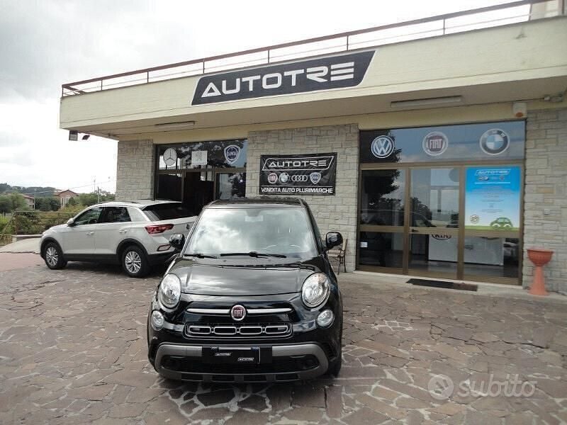 Usata Fiat 500L Cross 95 CV (69 kW) 2021 Nero Monovolume