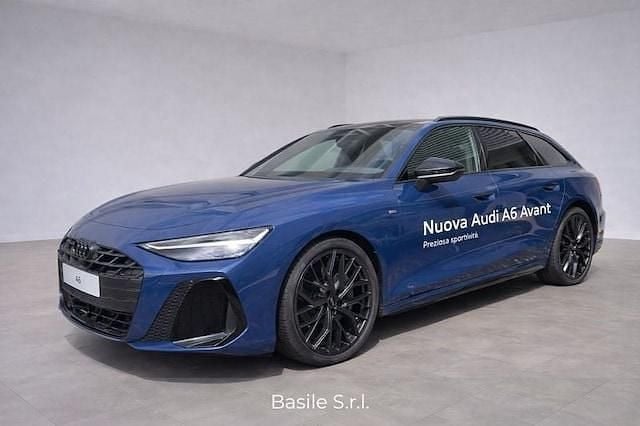 Nuova Audi A6 Edition .1 204 CV (150 kW) 2025 Blu ascari metallizzato Station wagon