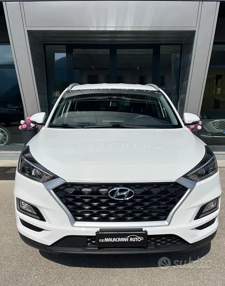 Usata Hyundai Tucson 116 CV (85 kW) 2018 Bianco SUV