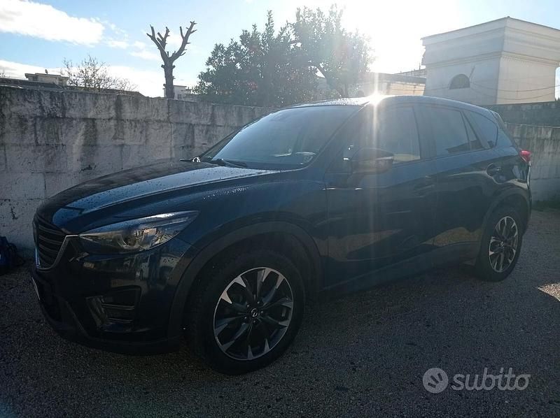 Usata Mazda CX-5 Exceed 175 CV (128 kW) 2016 Blu SUV