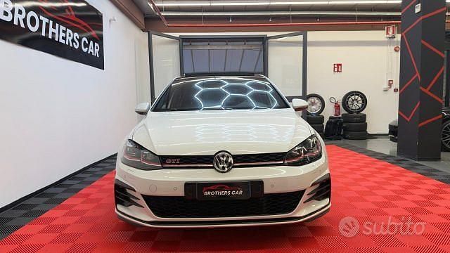 Usata VW Golf VII GTI 245 CV (180 kW) 2019 Bianco Berlina
