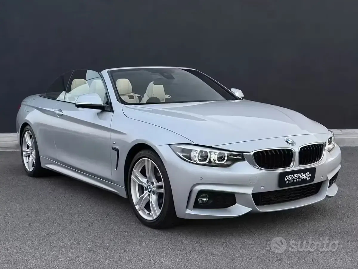 Usata BMW 420 M Sport 190 CV (139 kW) 2017 Bianco Cabrio