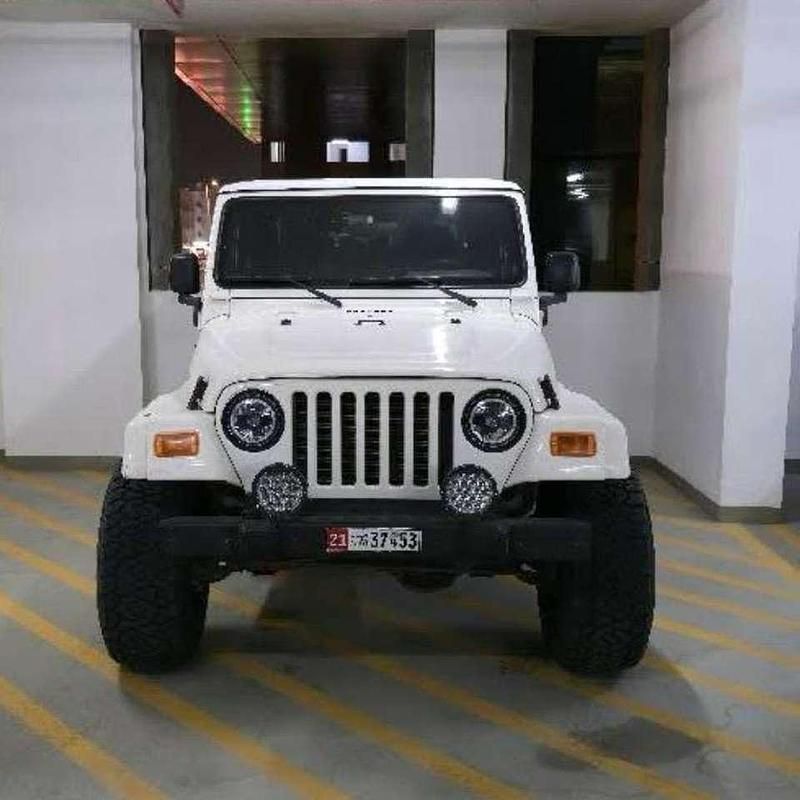 Begagnad Jeep Wrangler Sahara 184 HK (135 kW) 2005 Vit SUV