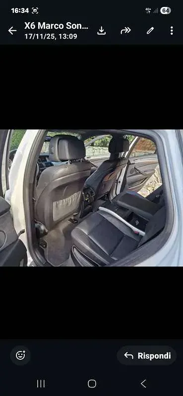 Usata BMW X6 235 CV (172 kW) 2010 Bianco SUV