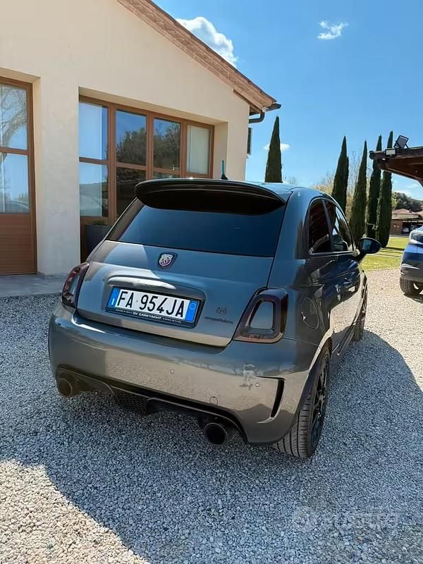 Usata Abarth 595 Competizione 2015 Grigio Utilitaria