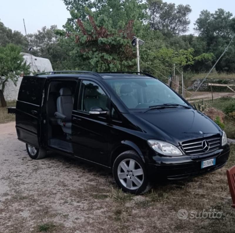 Usata Mercedes Viano 2008 Nero Monovolume