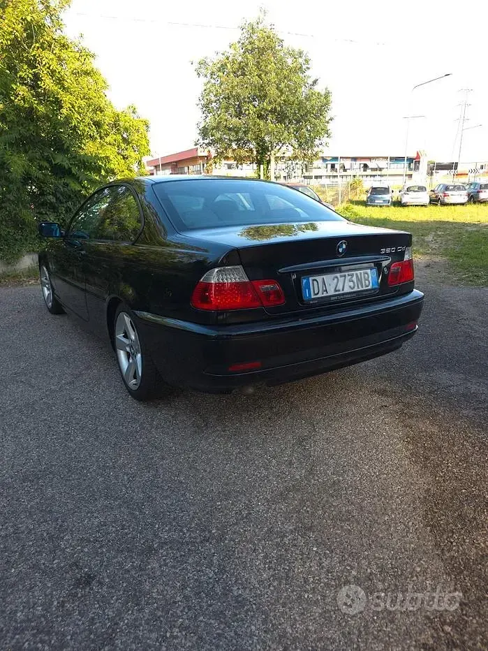 Usata BMW 320 150 CV (110 kW) 2006 Nero Coupé