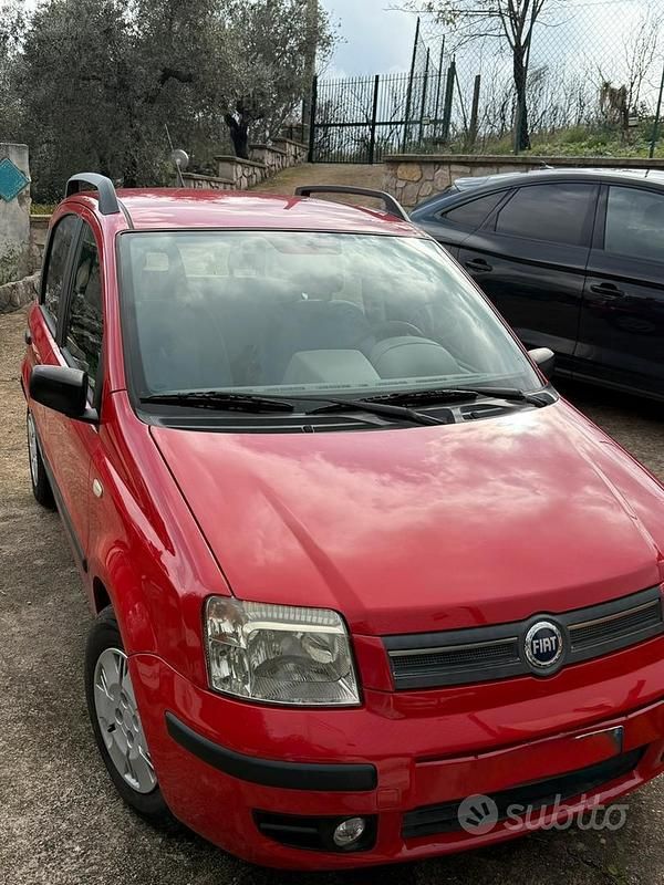 Usata Fiat Panda Dynamic 60 CV (44 kW) 2003 Rosso Berlina