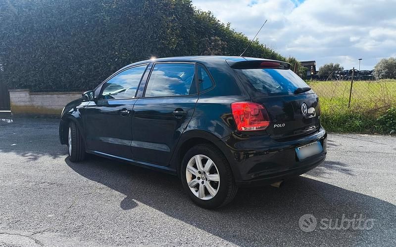 Usata VW Polo Comfortline 90 CV (66 kW) 2010 Nero Utilitaria