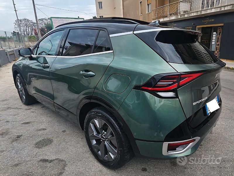 Usata Kia Sportage 180 CV (132 kW) 2022 Verde SUV