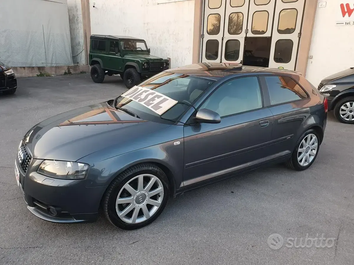 Gebraucht Audi A3 S-Line 140 PS (102 kW) 2008 Grau Kleinwagen