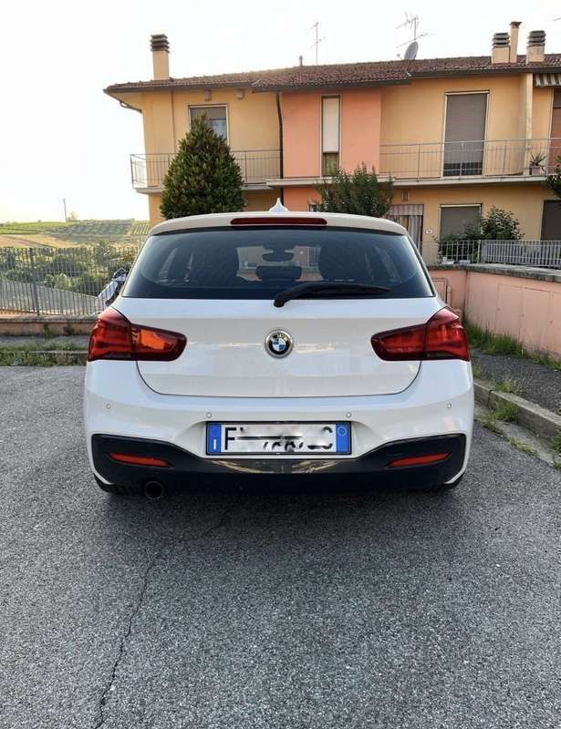 Usata BMW 116 M Sport 116 CV (85 kW) 2019 Bianco Utilitaria