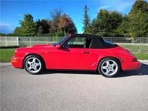 Usata Porsche 911 Carrera Cabriolet 250 CV (183 kW) 1990 Rosso Cabrio