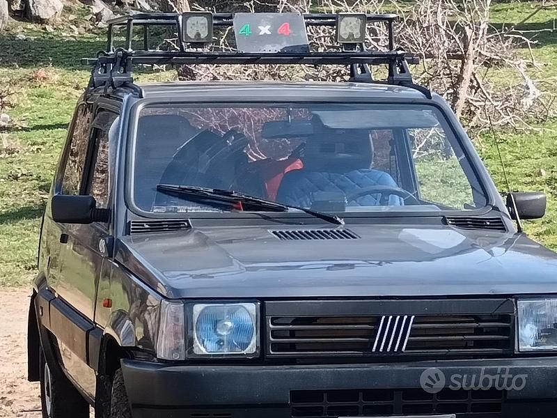 Usata Fiat Panda 4x4 50 CV (36 kW) 1993 Grigio Utilitaria