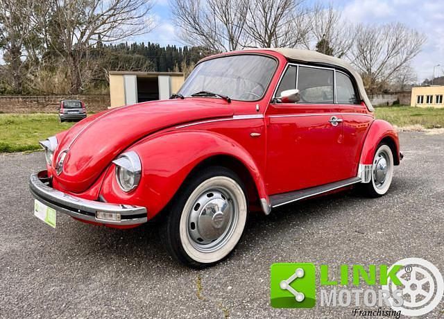 Rosso Usata 1975 VW Maggiolino Cabrio | 14.900 € - Immagine 1/4