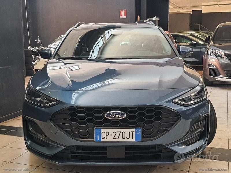 Usata Ford Focus ST-Line 125 CV (91 kW) 2023 Blu/azzurro Station wagon