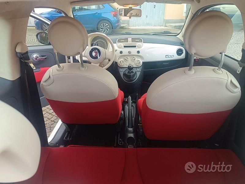 Usata Fiat 500 2009 Bianco Cabrio