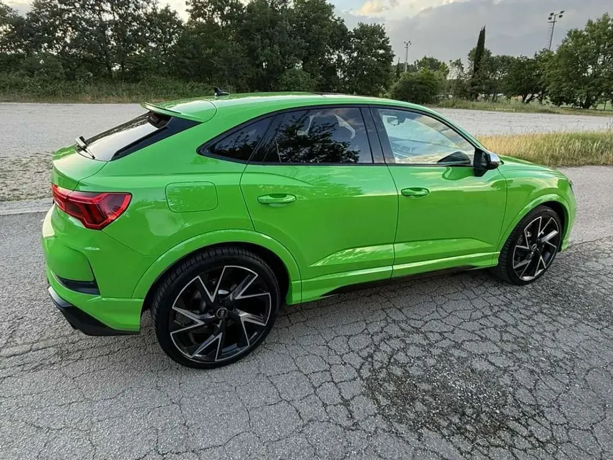 Usata Audi RS Q3 Sportback Ambiente 400 CV (294 kW) 2021 Verde SUV