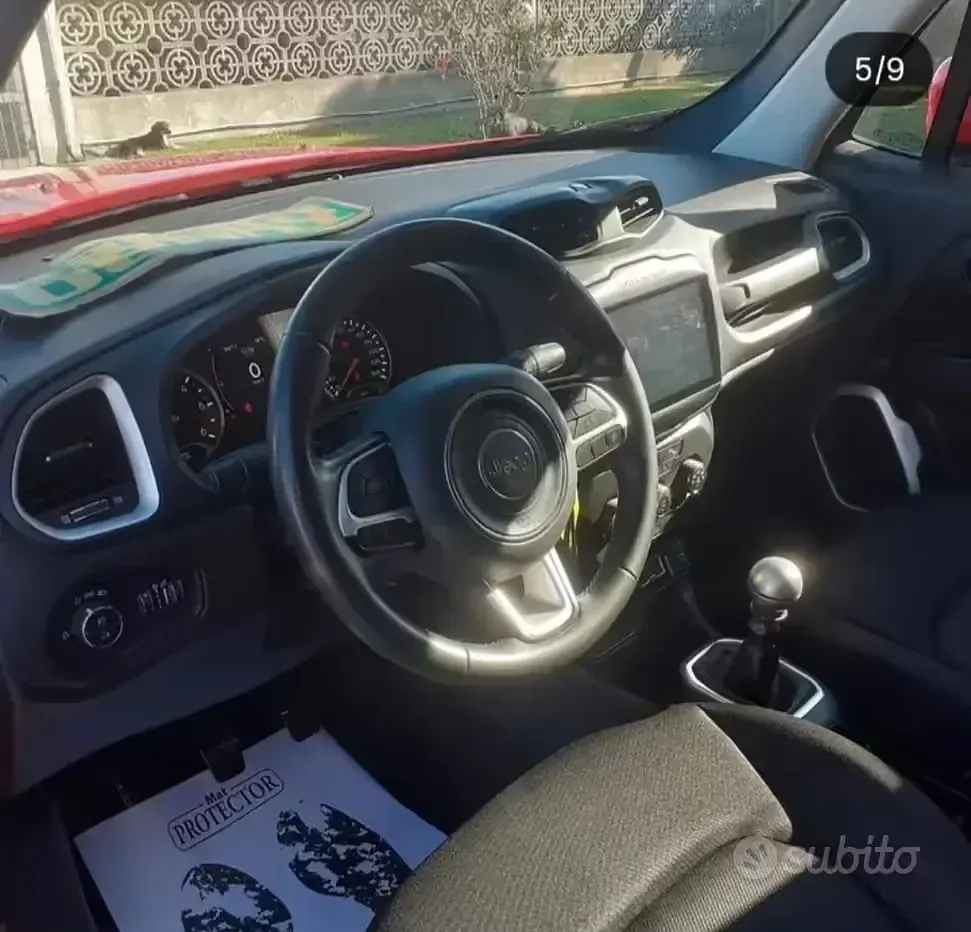 Usata Jeep Renegade 120 CV (88 kW) 2020 Rosso SUV