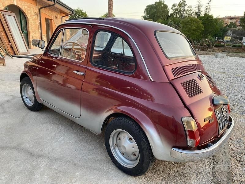 Usata Fiat 500 1960 Rosso Utilitaria