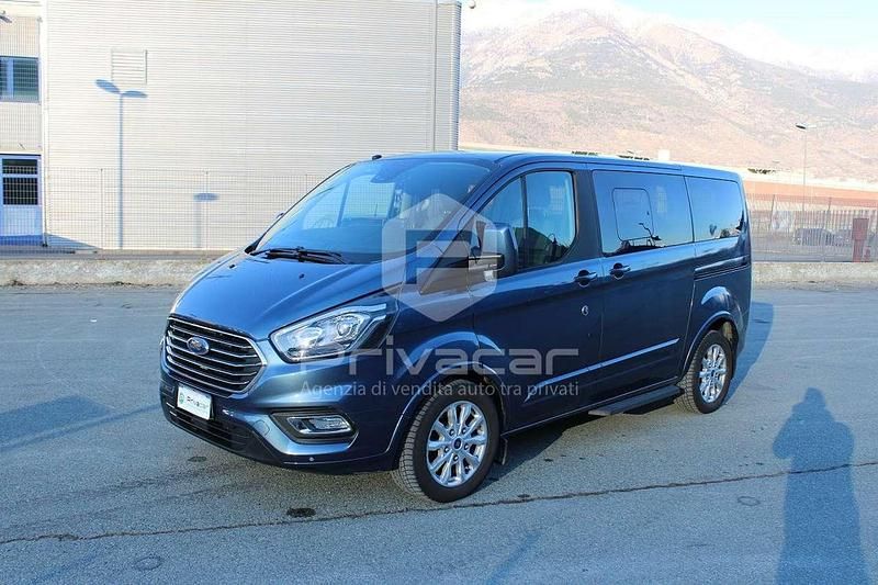 Usata Ford Tourneo Custom Titanium 131 CV (96 kW) 2019 Blu Furgone