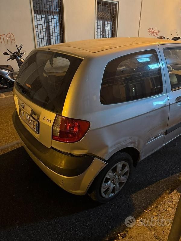 Usata Hyundai Getz 66 CV (48 kW) 2007 Grigio Utilitaria