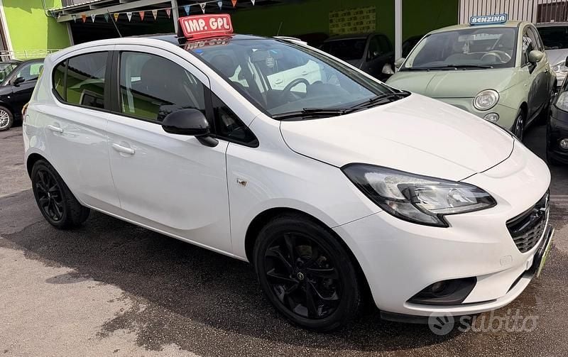 Usata Opel Corsa Innovation 90 CV (66 kW) 2018 Bianco Utilitaria