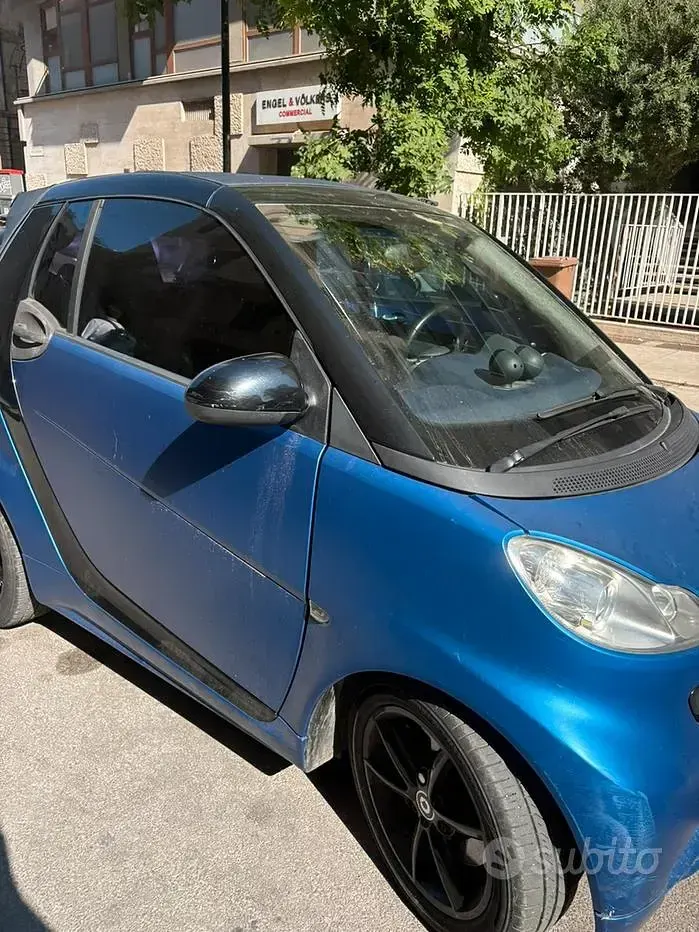 Usata Smart ForTwo Cabrio 71 CV (52 kW) 2011 Bluazzurro Cabrio