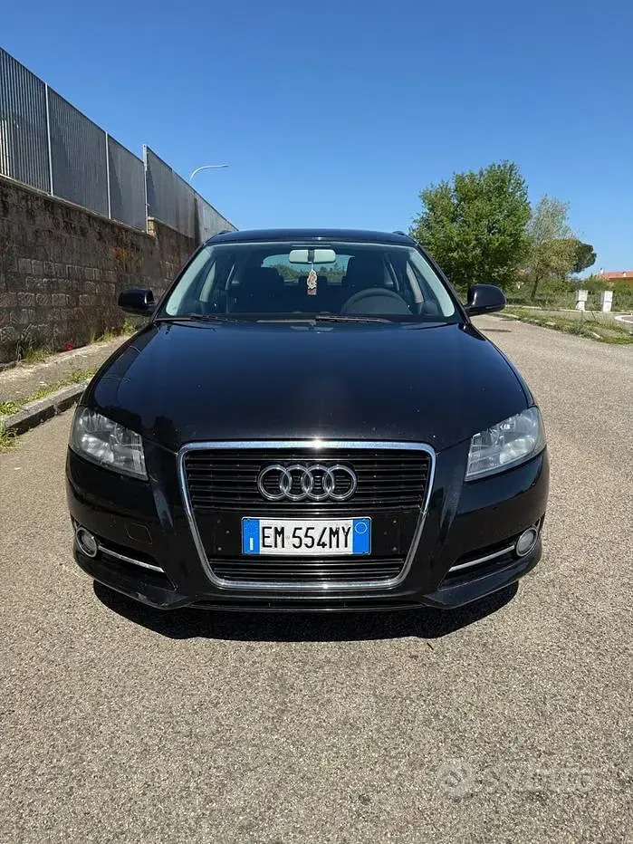 Usata Audi A3 Ambition 90 CV (66 kW) 2012 Nero Utilitaria