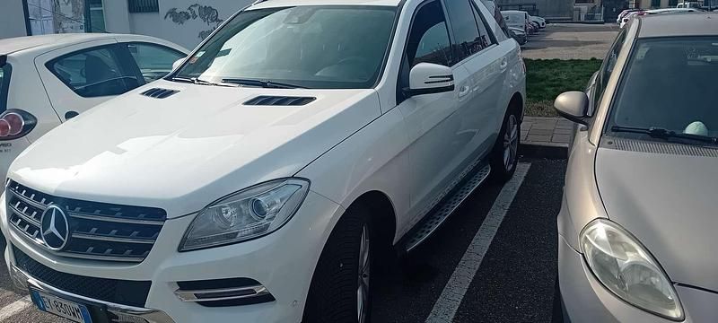 Usata Mercedes ML250 Premium 204 CV (150 kW) 2015 Bianco SUV
