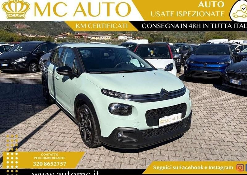 Usata Citroën C3 PureTech 82 CV (60 kW) 2019 Verde Utilitaria