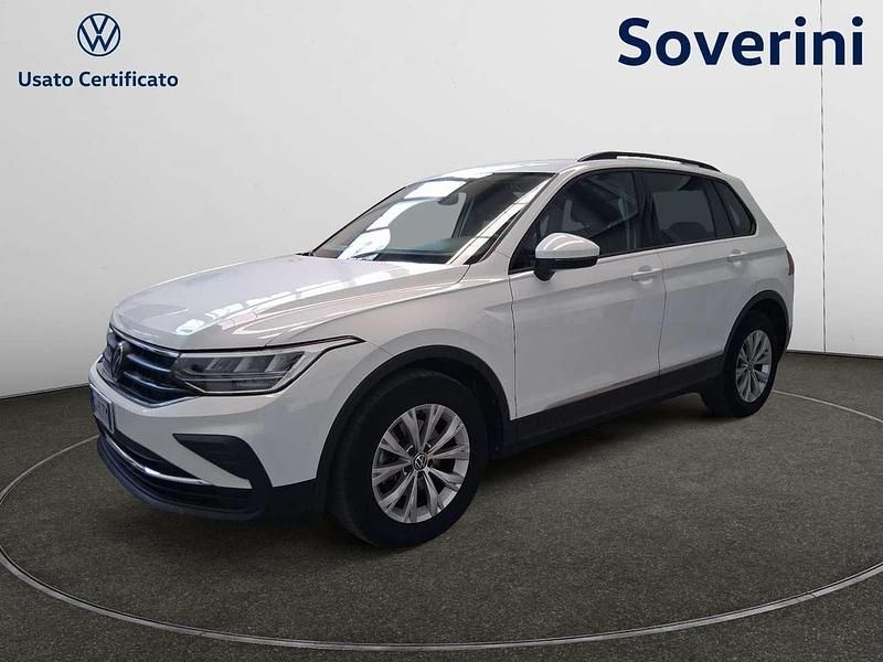 Usata VW Tiguan Life 122 CV (89 kW) 2022 Bianco SUV