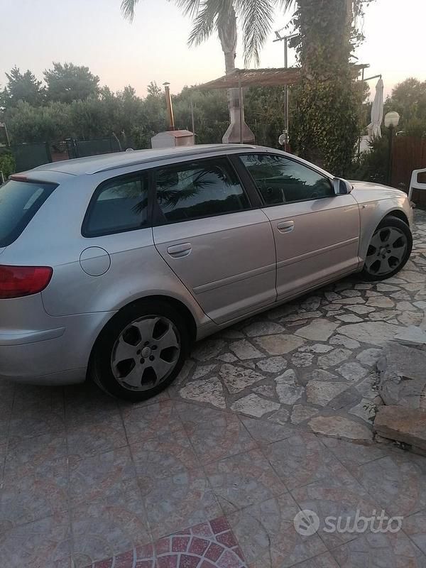 Usata Audi A3 140 CV (102 kW) 2007 Grigio Utilitaria