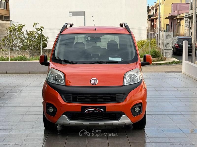 Usata Fiat Qubo Trekking 95 CV (69 kW) 2017 Arancione Monovolume