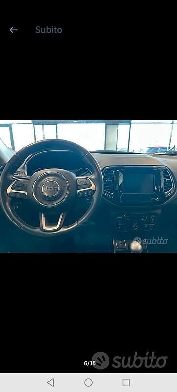 Usata Jeep Compass 120 CV (88 kW) 2018 Nero SUV