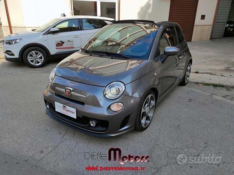 Usata Abarth 500C 140 CV (102 kW) 2010 Grigio Cabrio