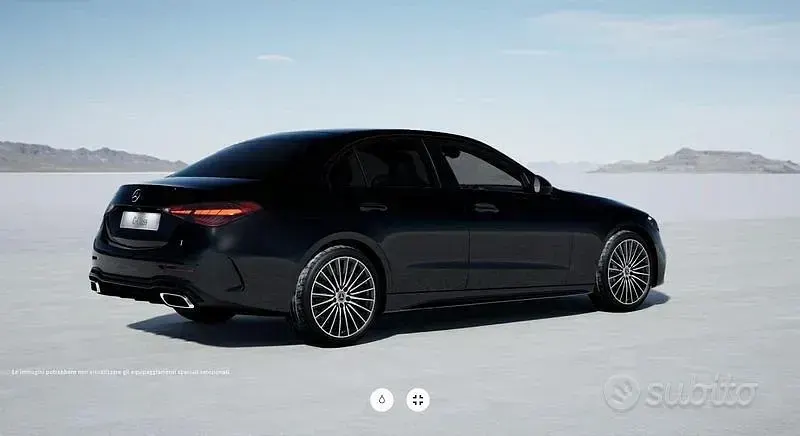Nuova Mercedes C220 AMG 197 CV (144 kW) 2026 Nero Berlina
