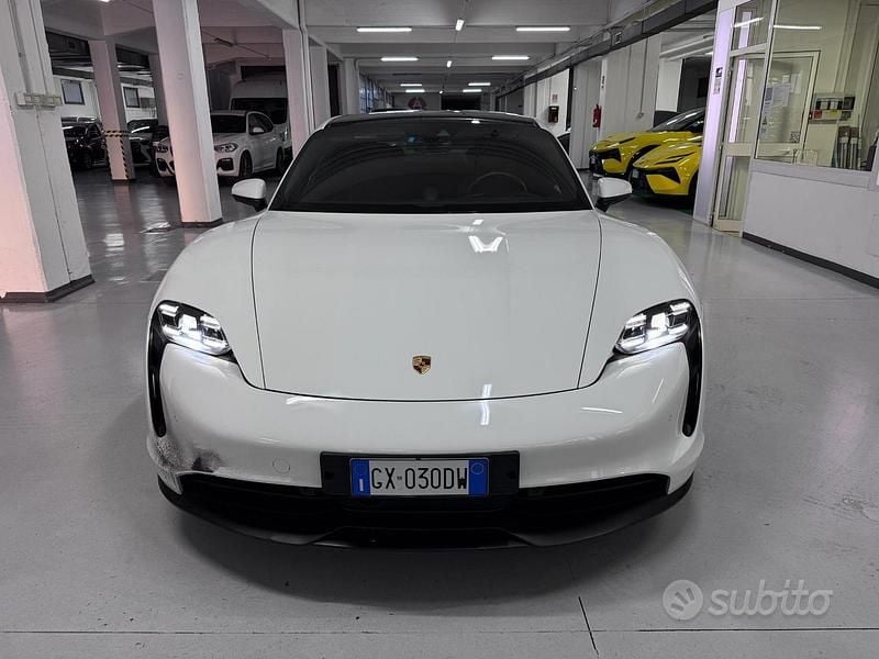 Usata Porsche Taycan 4S 400 kW (544 CV) 2021 Bianco Berlina