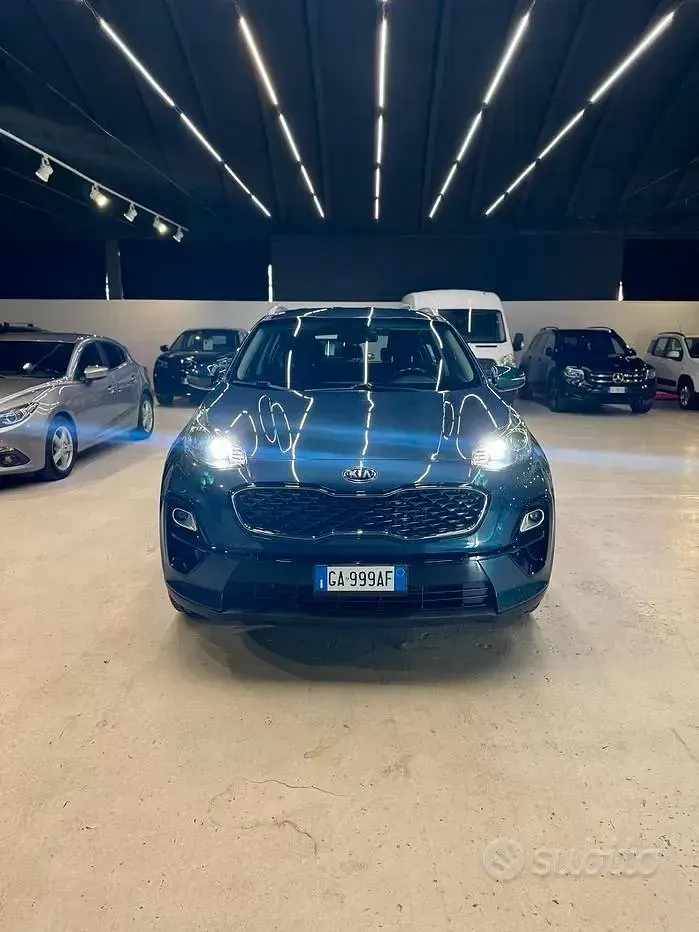 Usata Kia Sportage 115 CV (84 kW) 2020 Blu SUV