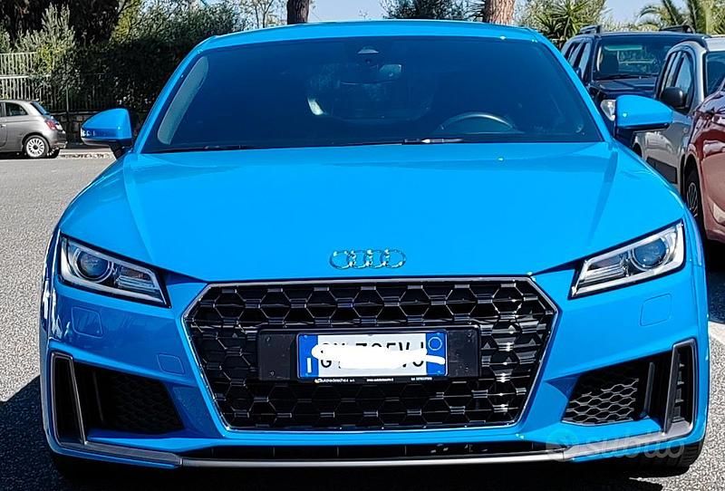 Usata Audi TT Ambiente 245 CV (180 kW) 2019 Blu Coupé