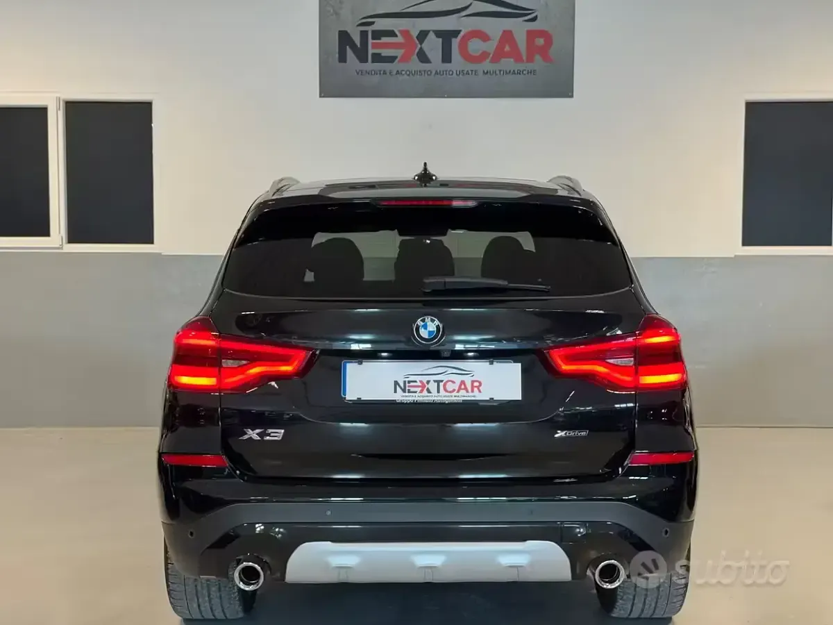 Usata BMW X3 xLine 190 CV (139 kW) 2018 Nero SUV