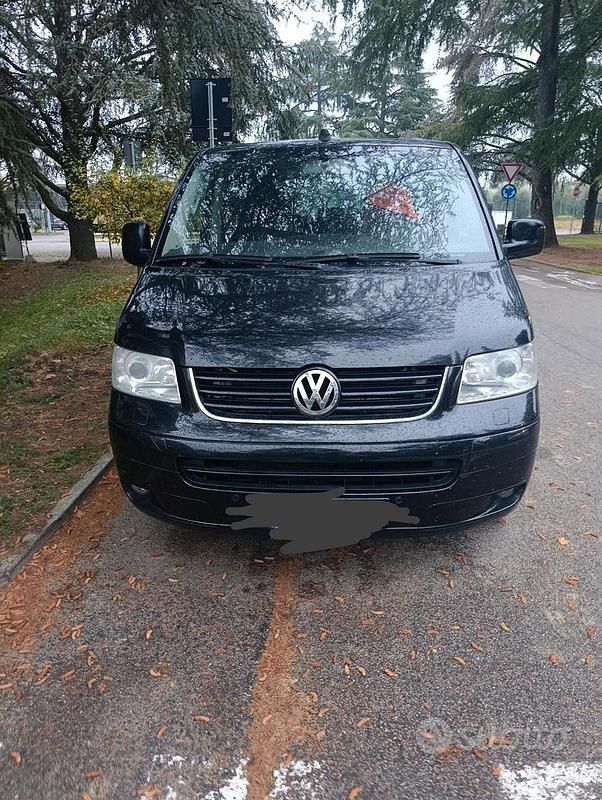 Usata VW Multivan Highline 2006 Nero Furgone